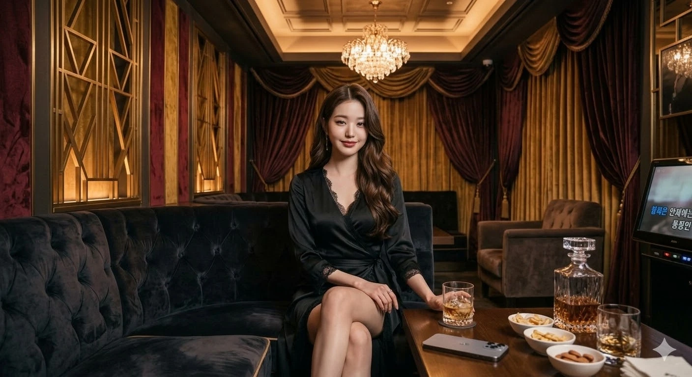 강남 쩜오 프라이빗 룸 시스템 분위기