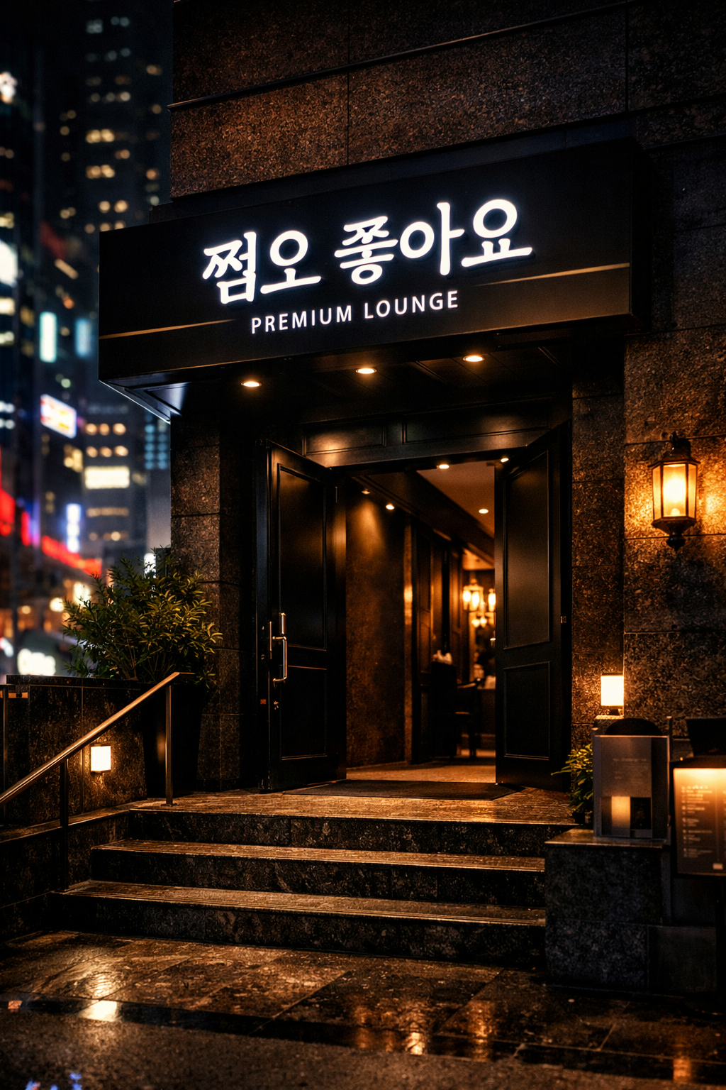 강남 쩜오 전화예약 안내 이미지